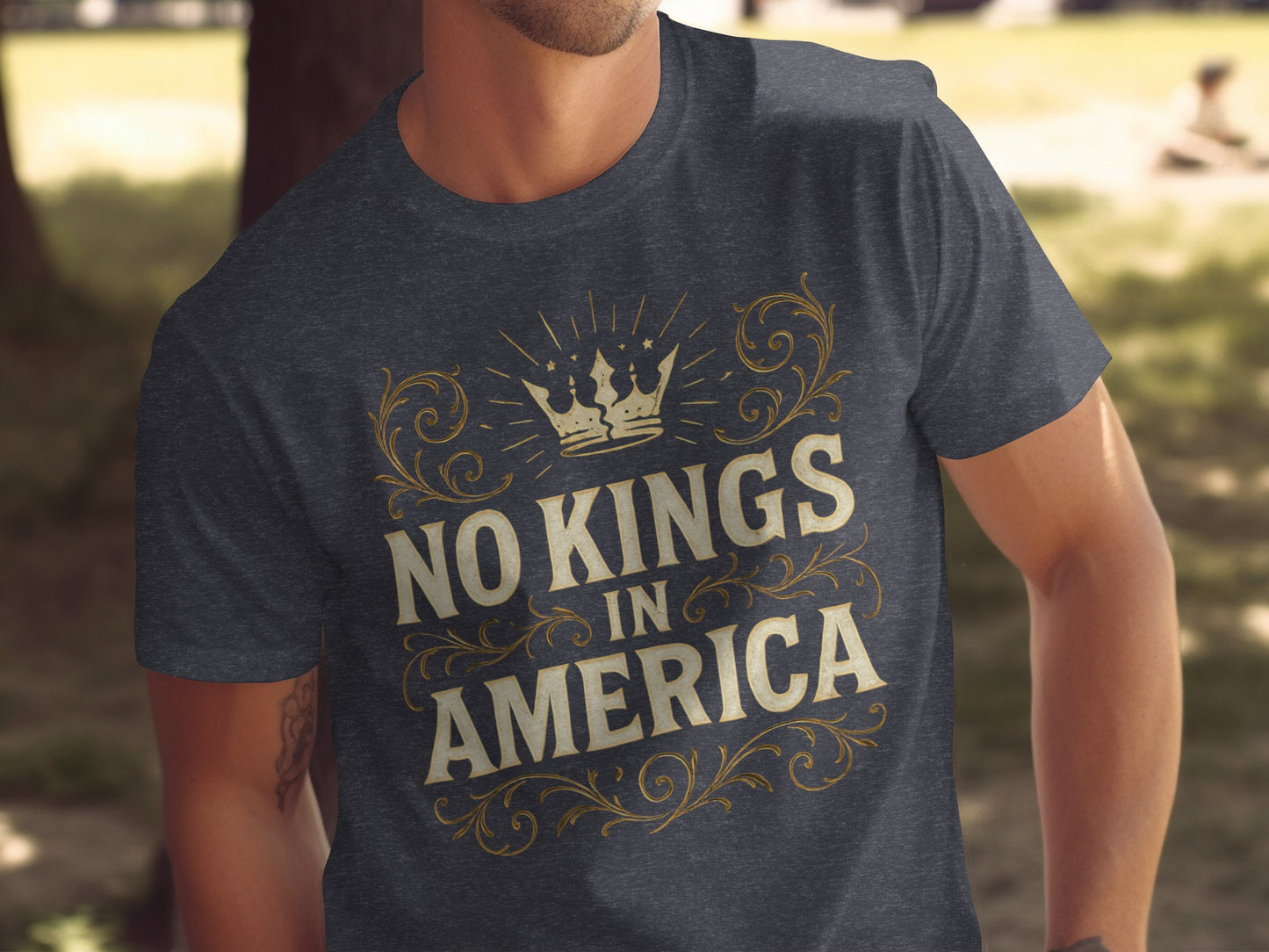 No Kings In America Graphic T-shirt product type