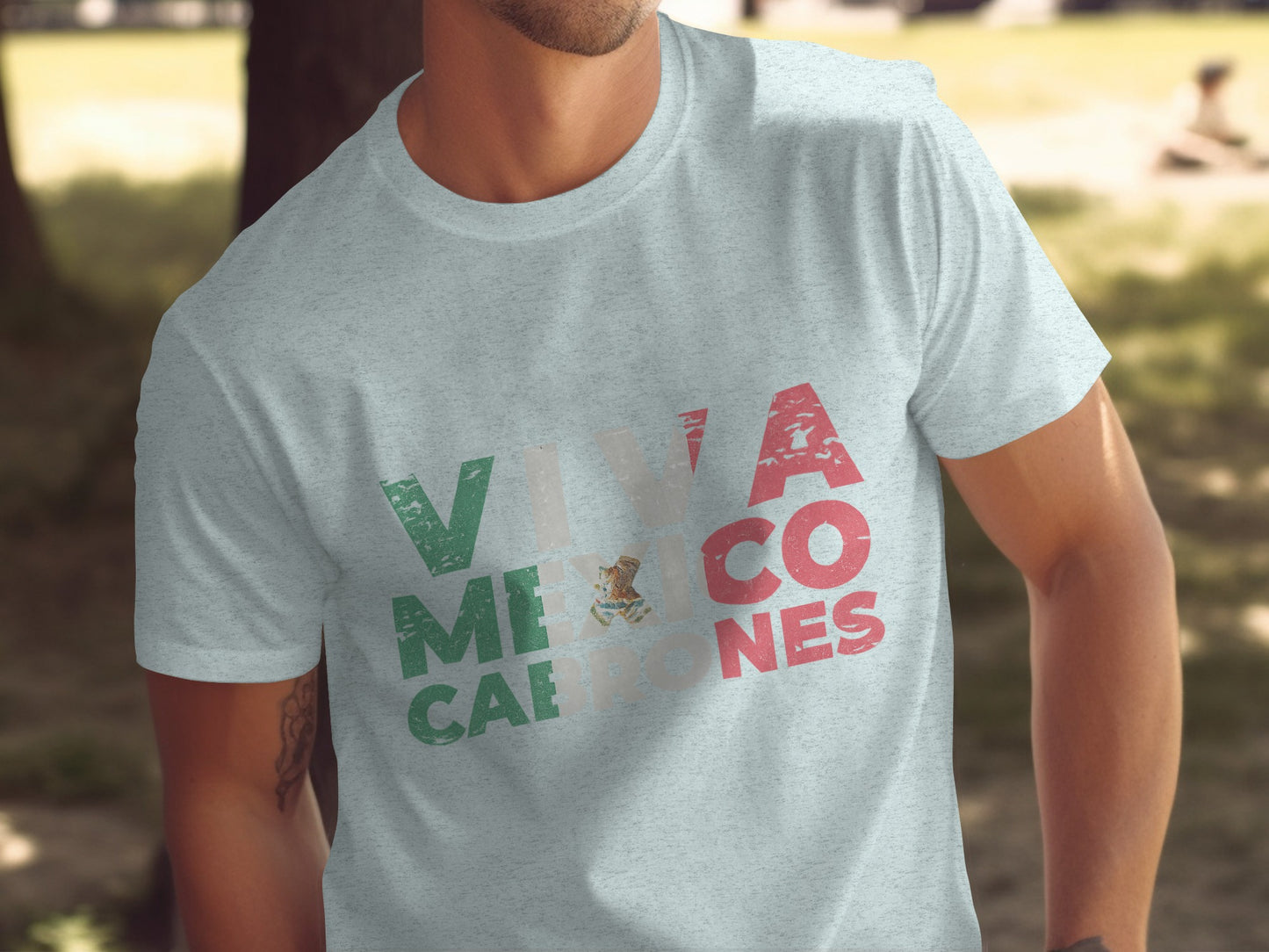 Viva Mexico Cabrones Graphic T-shirt product