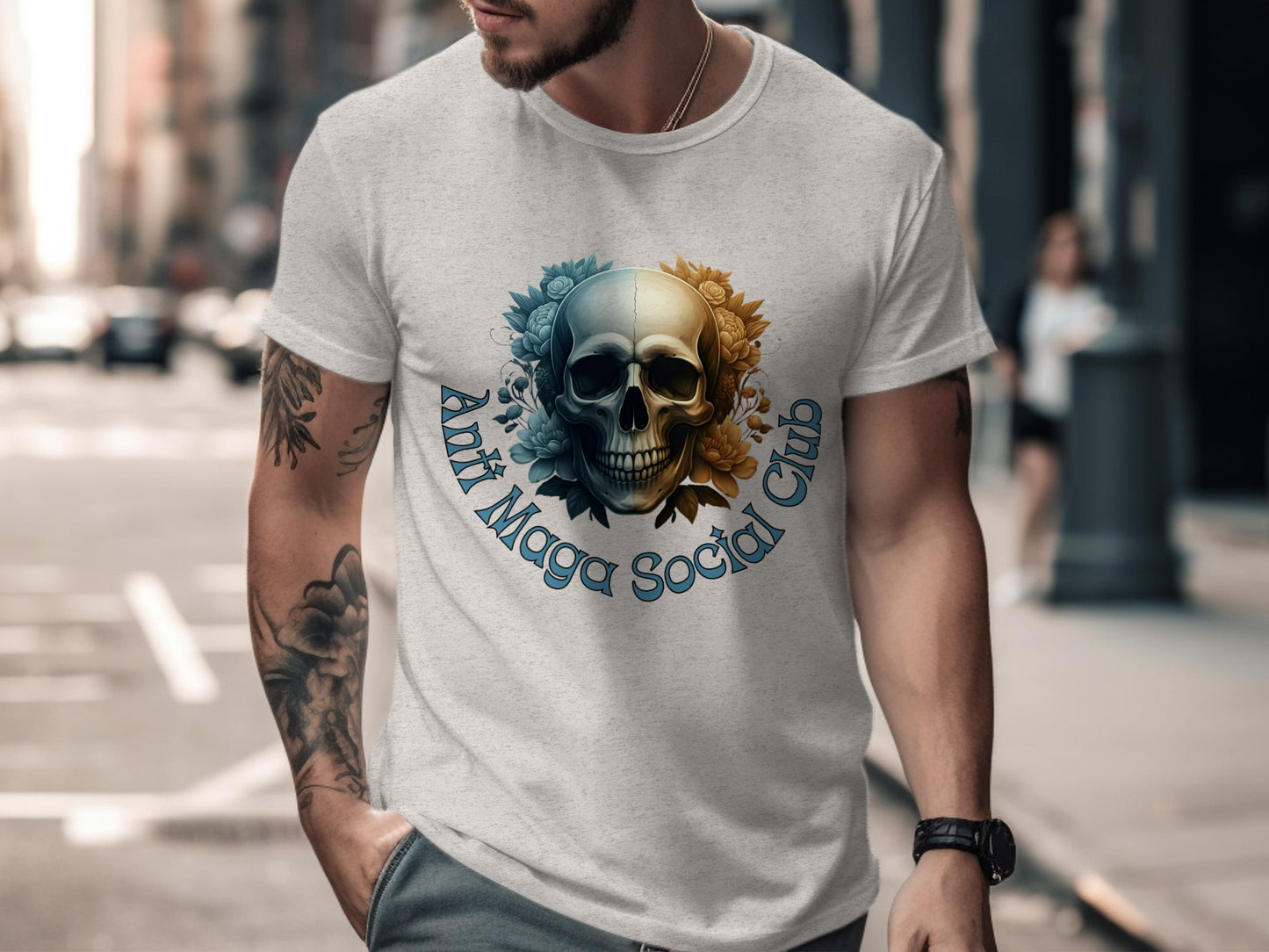 Anti Maga Social Club Skull Graphic T-shirt product type