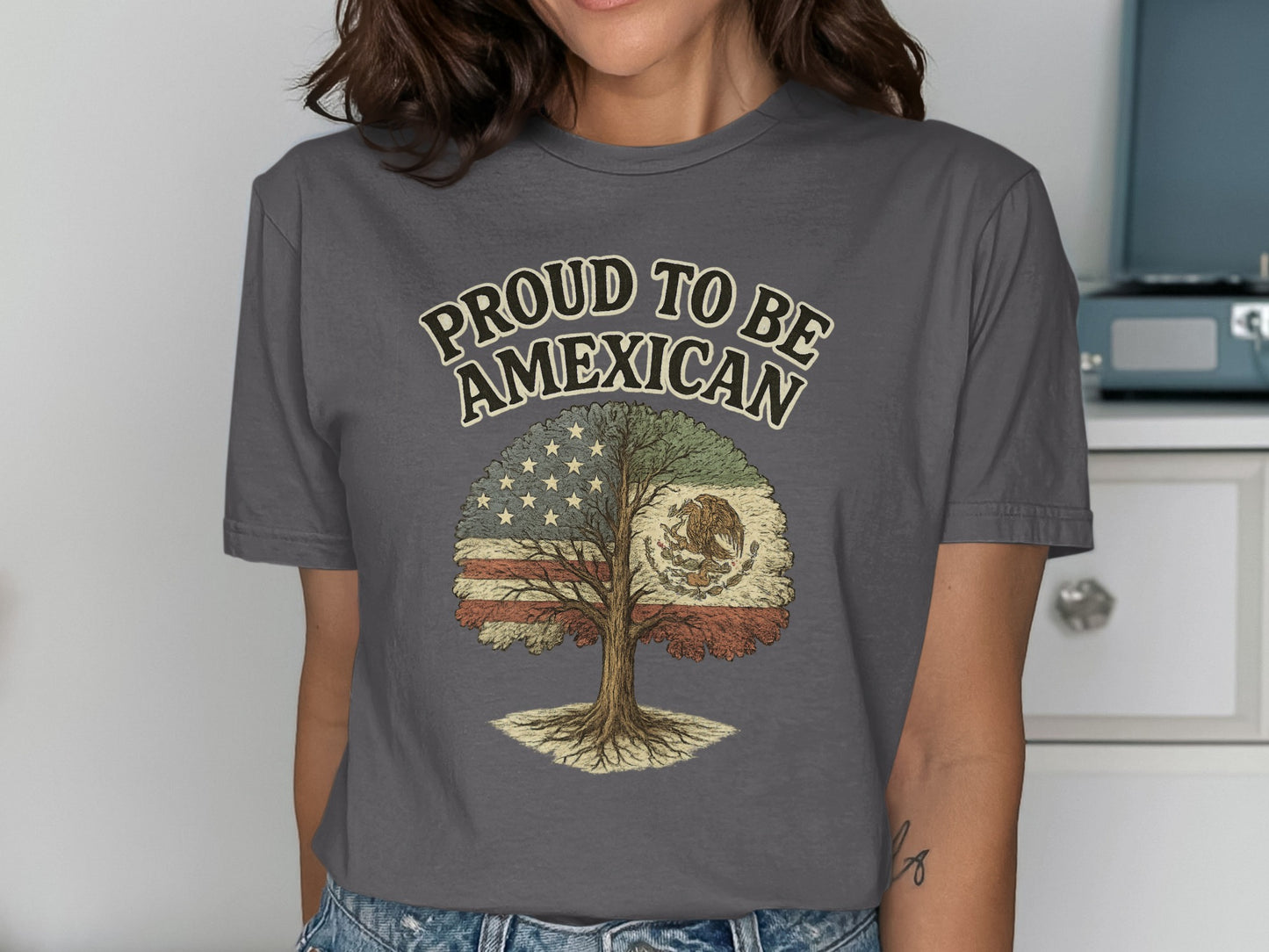 Proud To Be Amexican Graphic Tee product