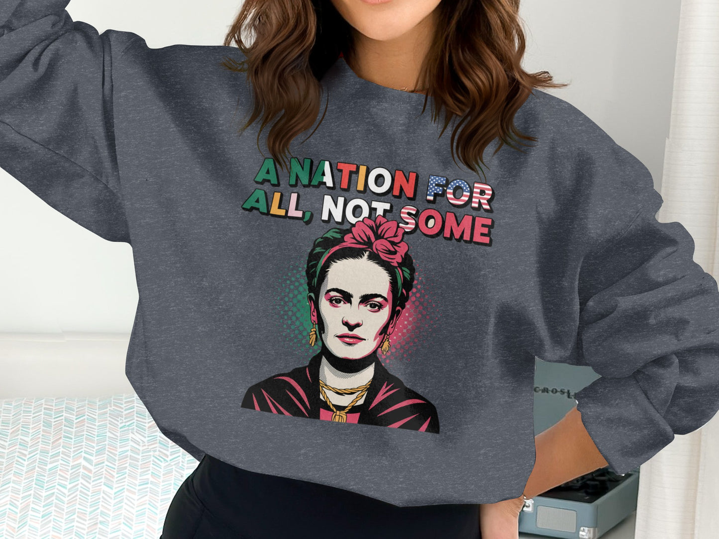 A Nation For All Not Some Graphic Sweatshirt product type