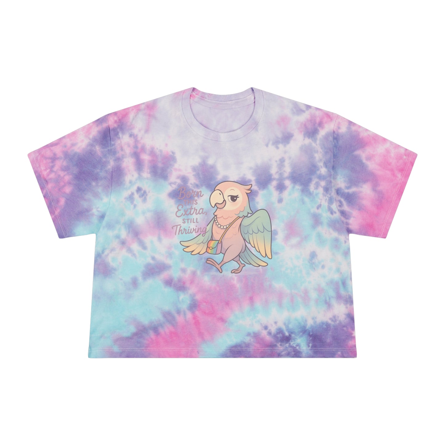 Women's Tie-Dye Crop Tee