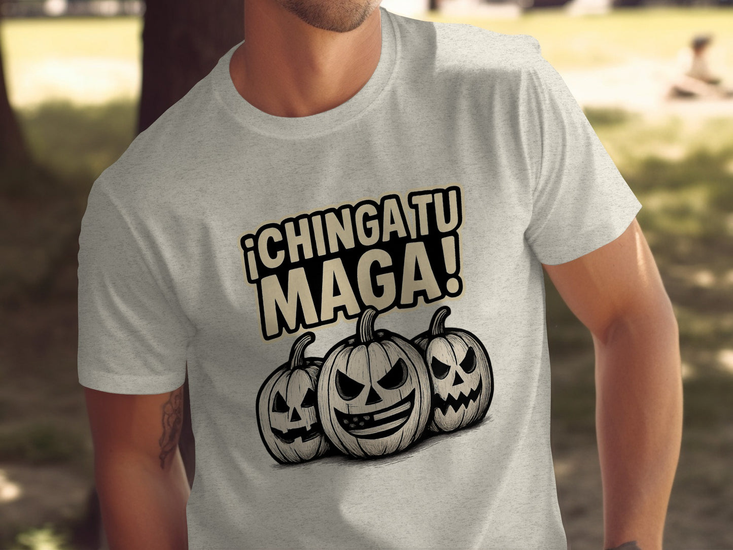 Halloween Themed Jack O Lantern Faces T-shirt product