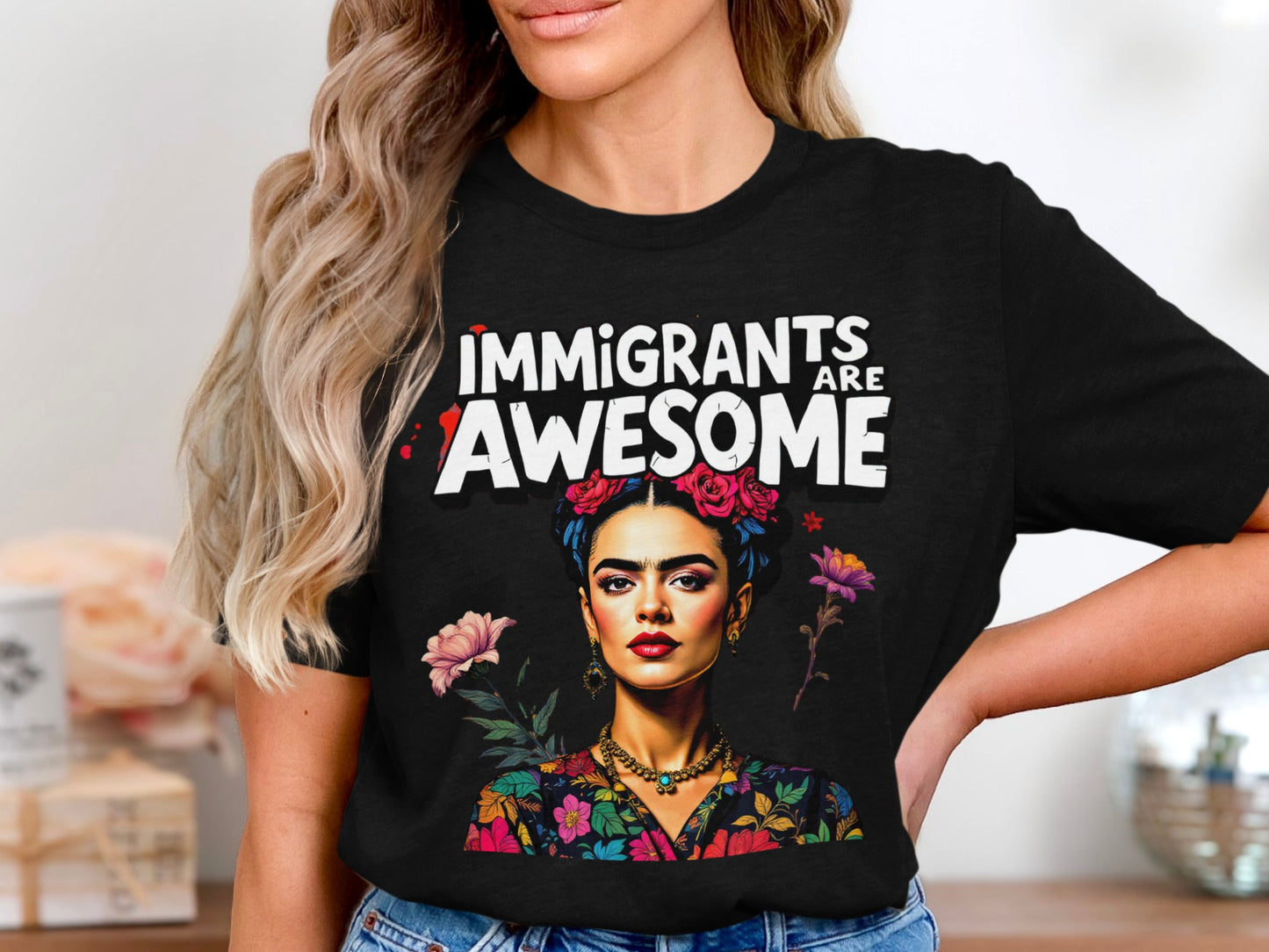 Immigrants Are Awesome Graphic T-Shirt product