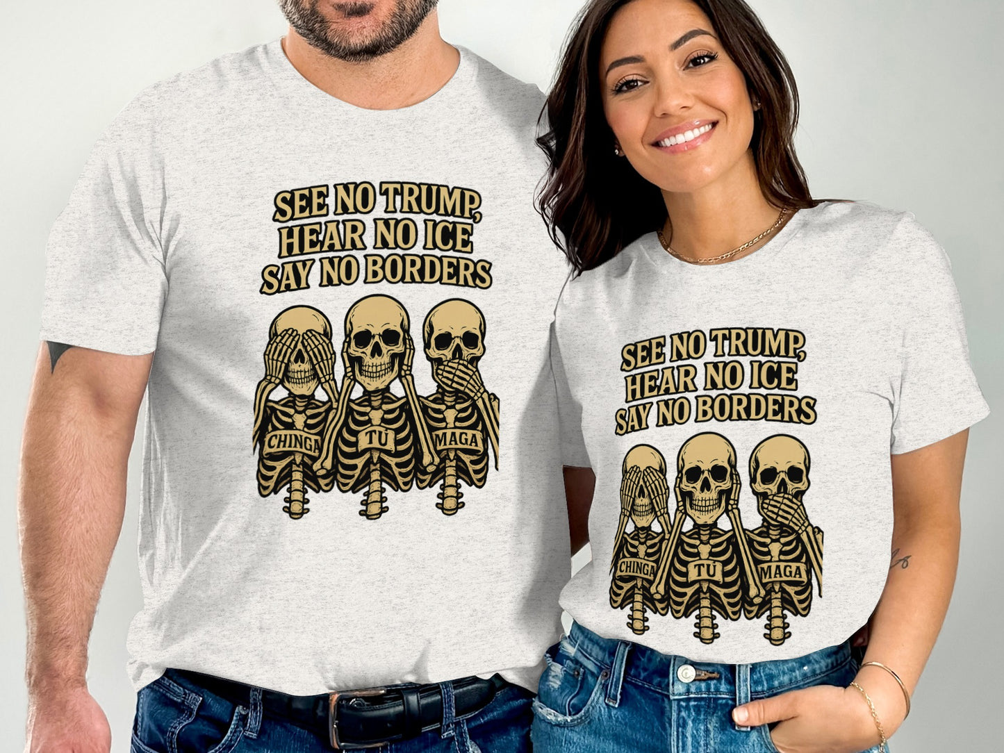 See No Trump Hear No Ice Say No Borders product type