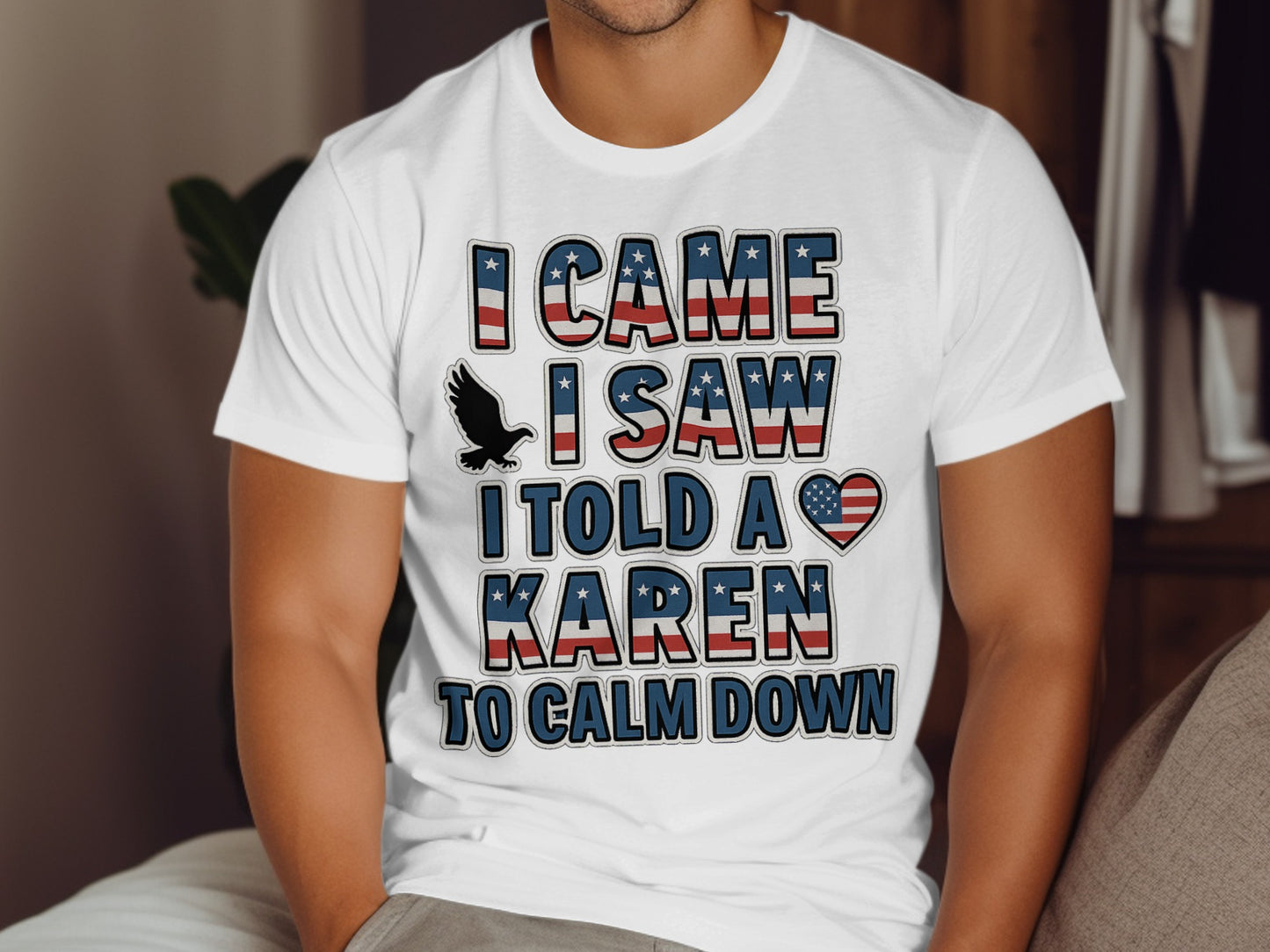 I CAME I SAW I TOLD A KAREN TO CALM DOWN product type