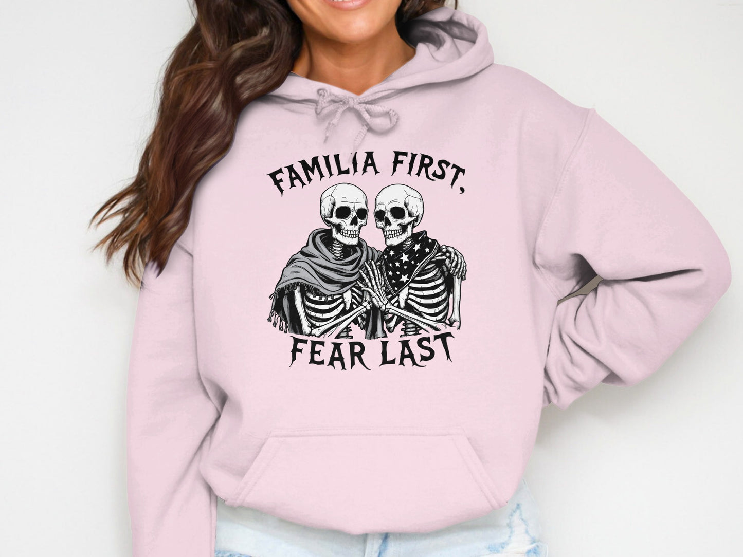 Familia First Fear Last Skeleton Hoodie product