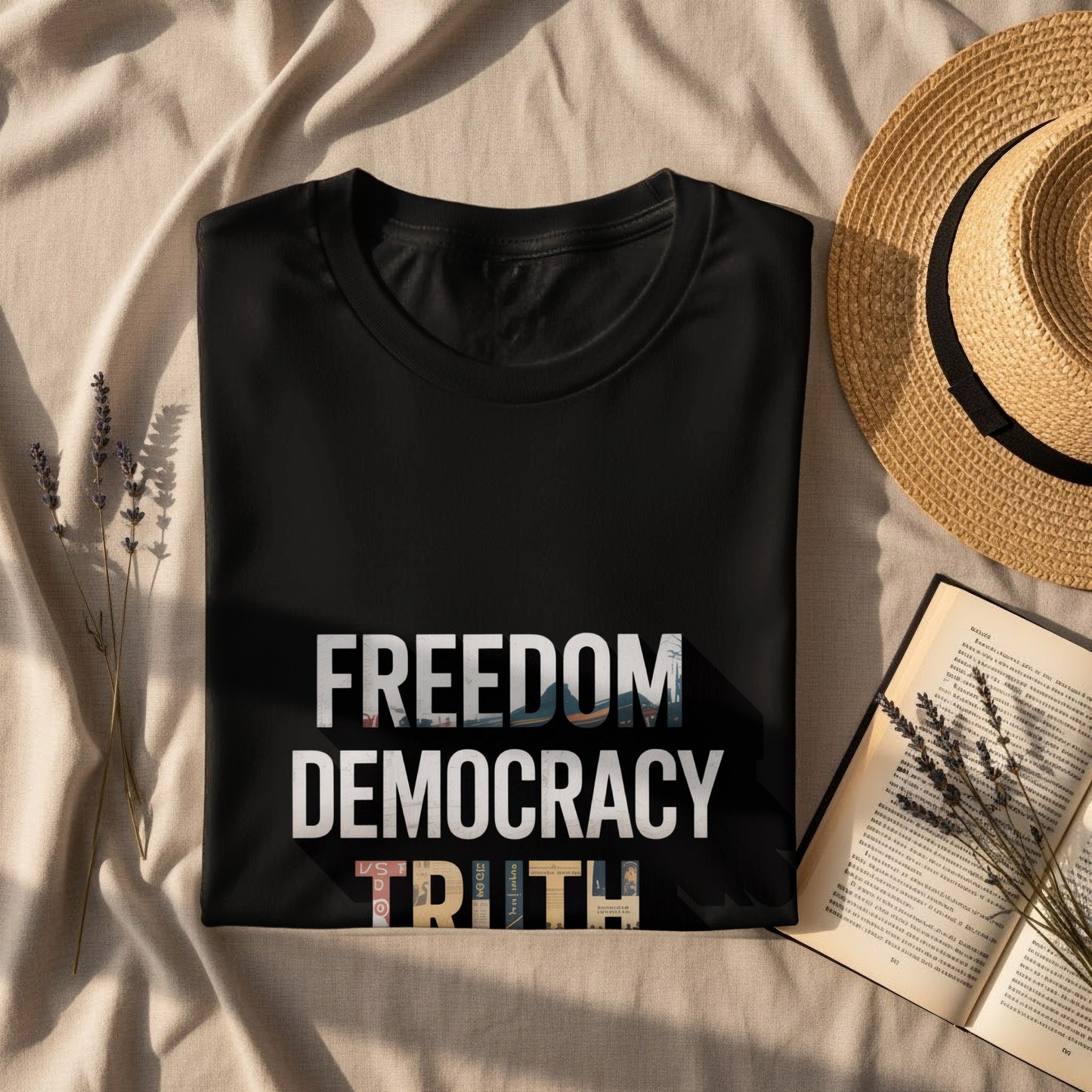 Freedom Democracy Truth Statement T-shirt product