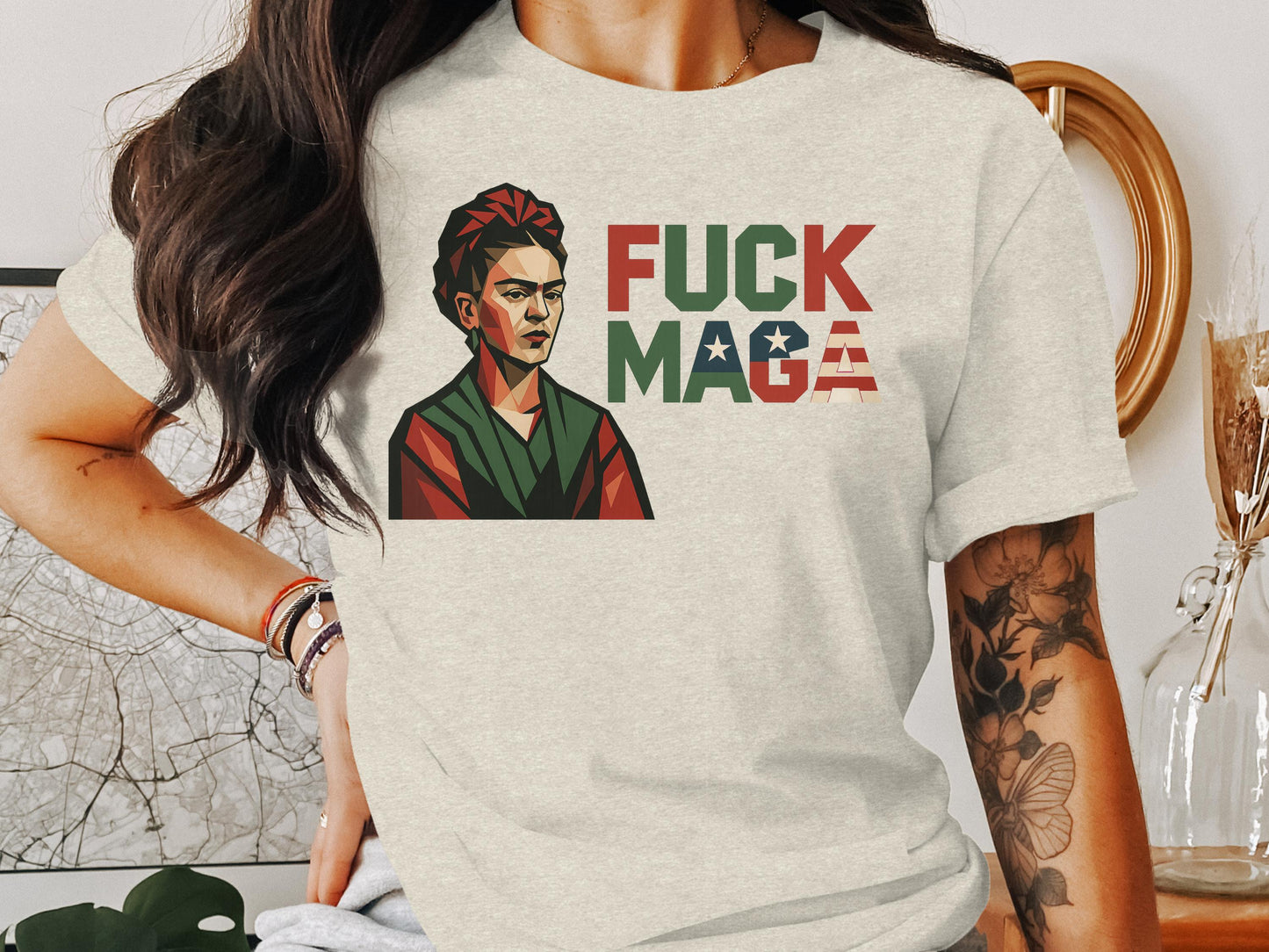 Fuck Maga Graphic Statement T-shirt product