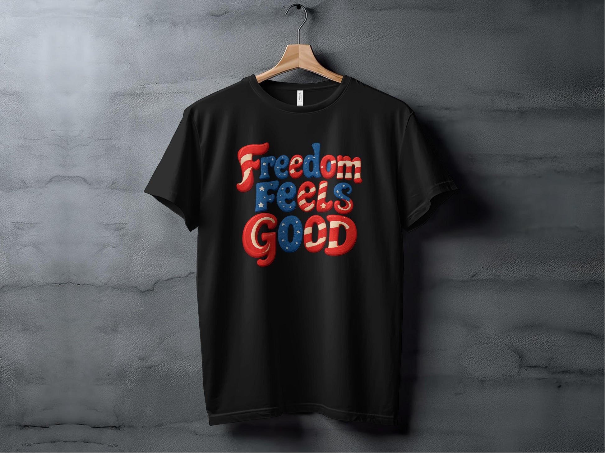 Freedom Feels Good Graphic T-Shirt product type