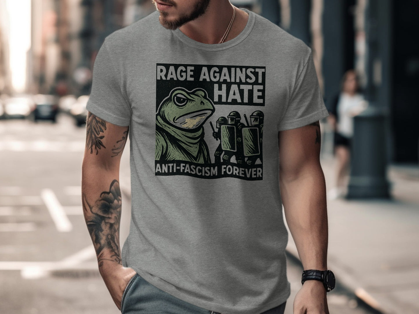 Rage Against Hate Anti-Fascism Forever Shirt