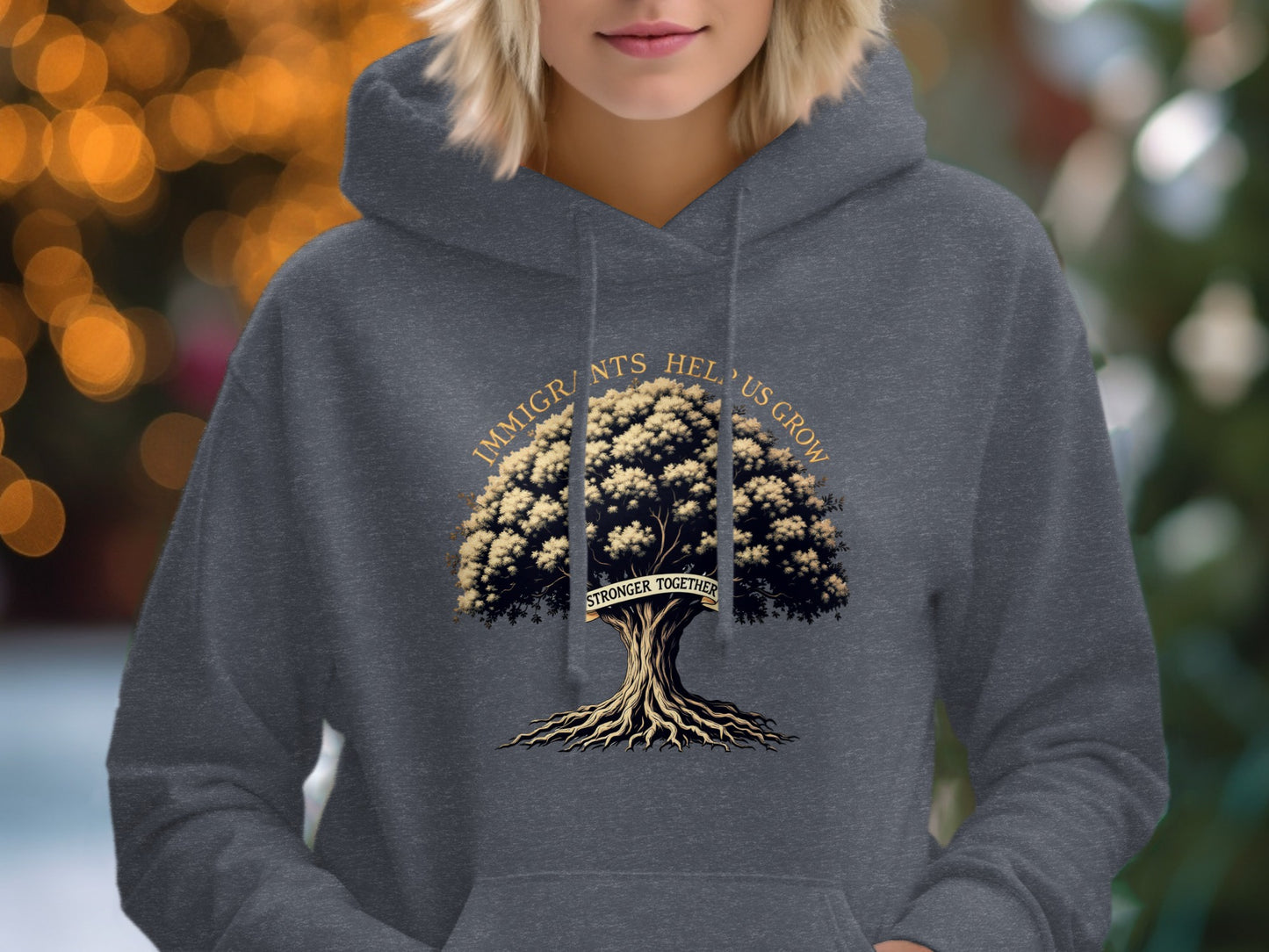 Immigrants Help Us Grow Stronger Together Product Hoodie