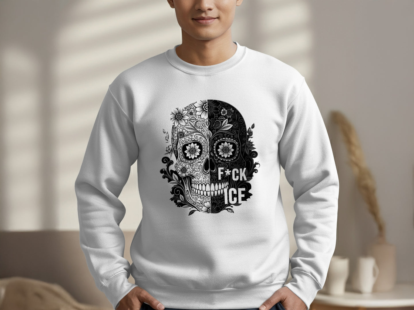 Intricately Designed Skull F*ck ICE Sweatshirt product type
