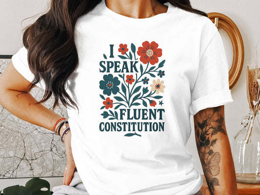 I Speak Fluent Constitution Graphic T-Shirt product