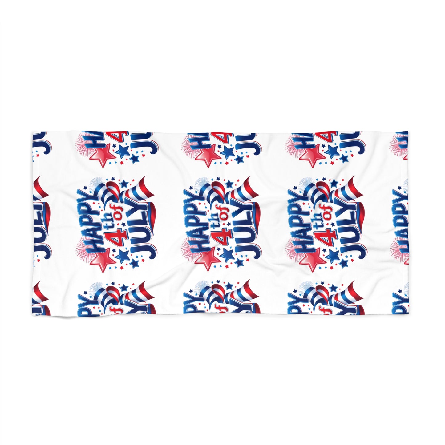 pride towel Patriotic Beach Towel - Happy 4th of July | Summer Pool Accessory, Outdoor Fun, Gift for Beach Lovers, Independence Day Decoration