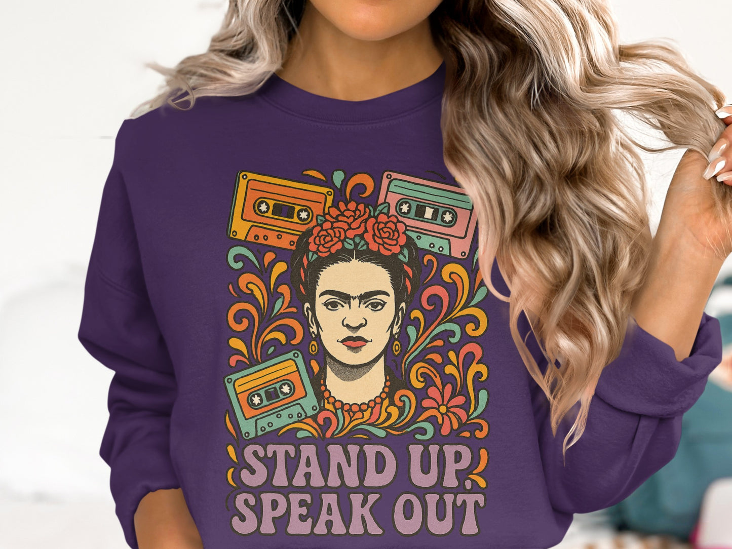 Stand Up Speak Out Graphic Sweatshirt