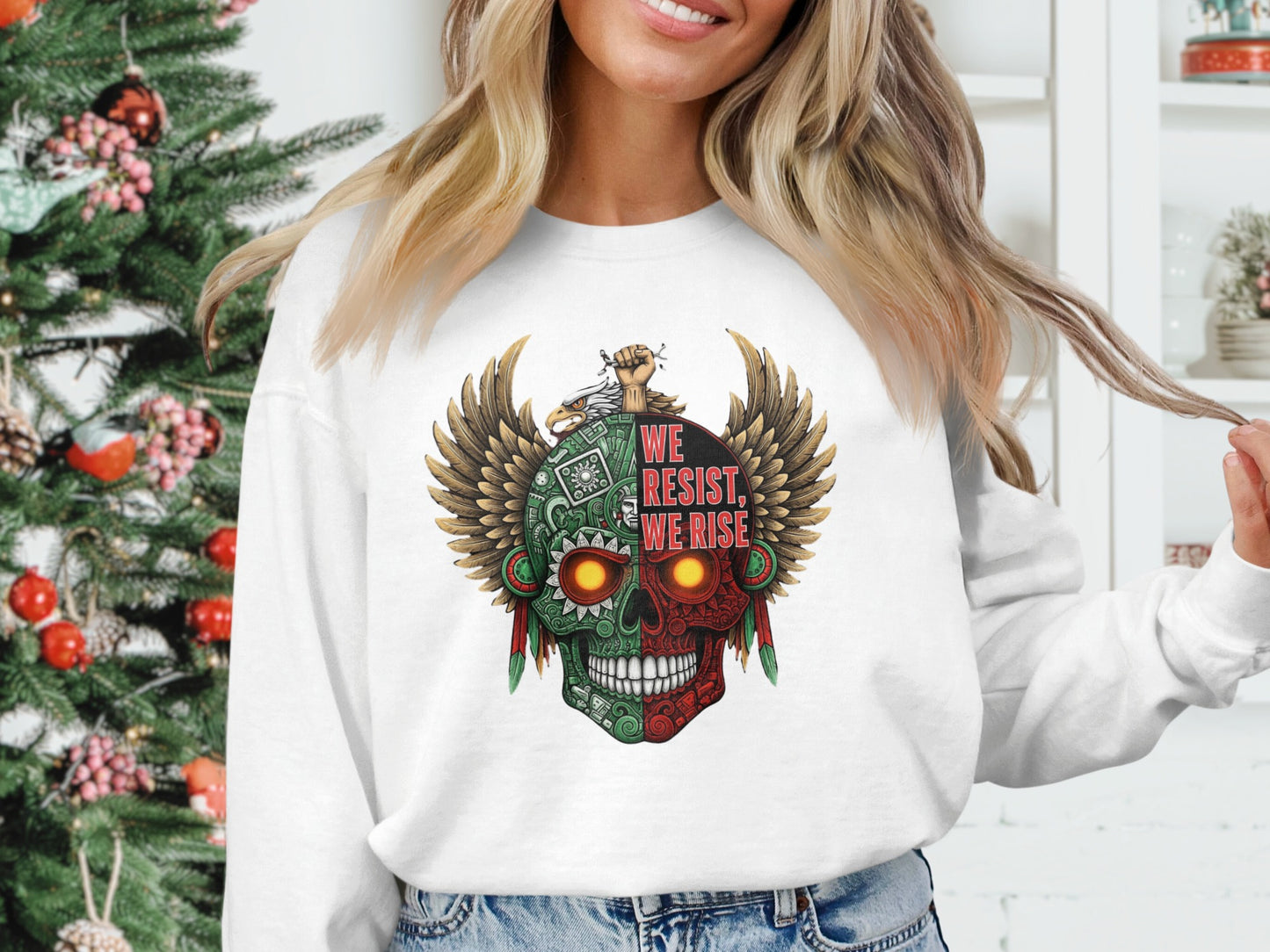 We Resist We Rise Graphic Sweatshirt product type