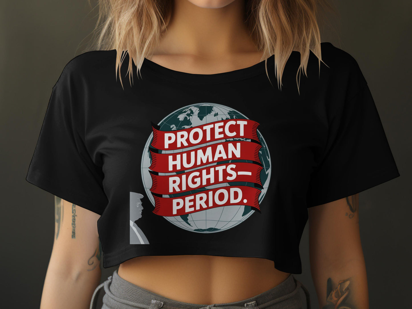 Protect Human Rights Period Statement Shirt