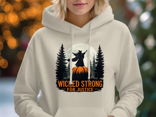 Wicked Strong For Justice Halloween Hoodie product