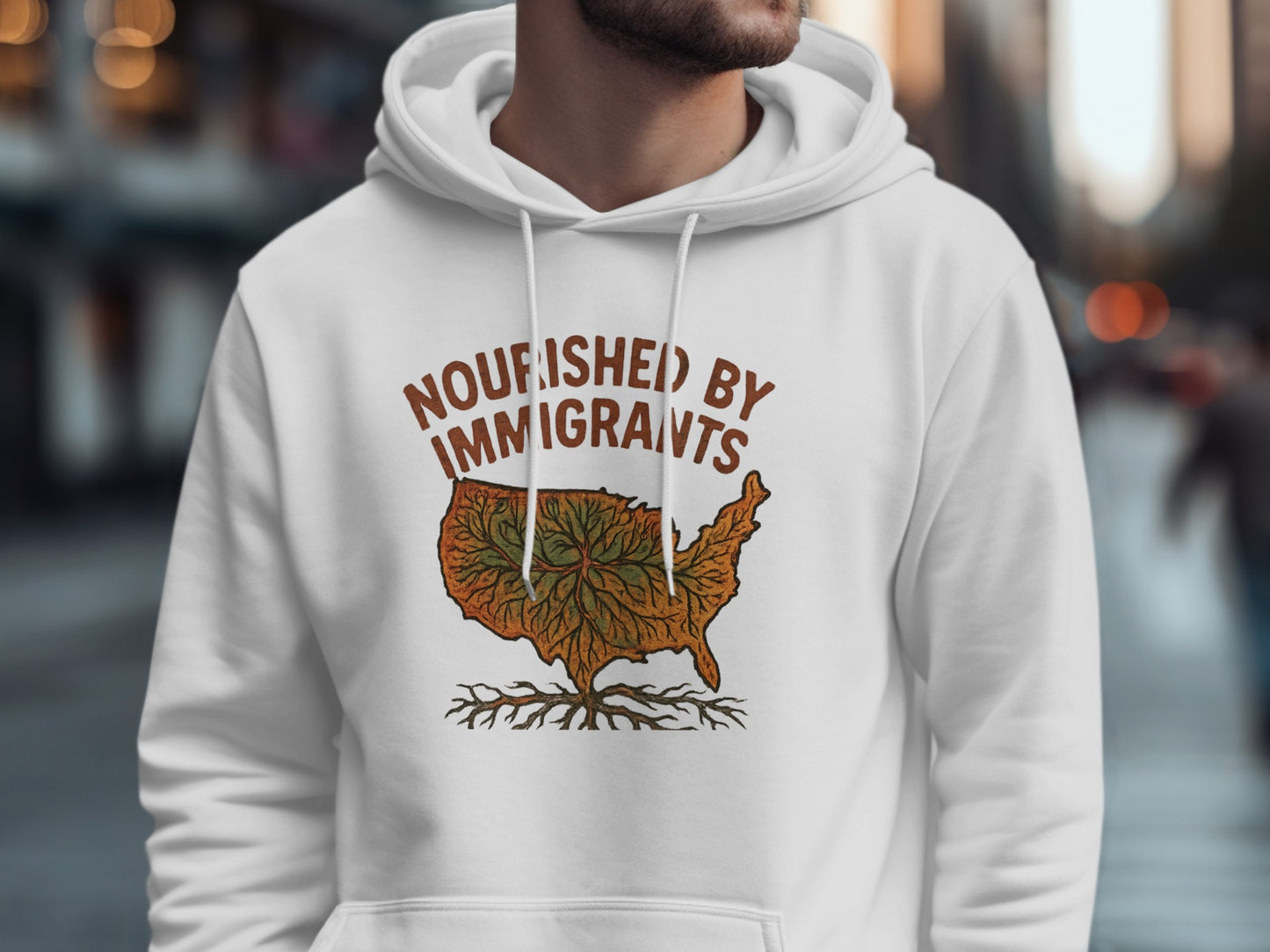 Nourished By Immigrants Graphic Hoodie product