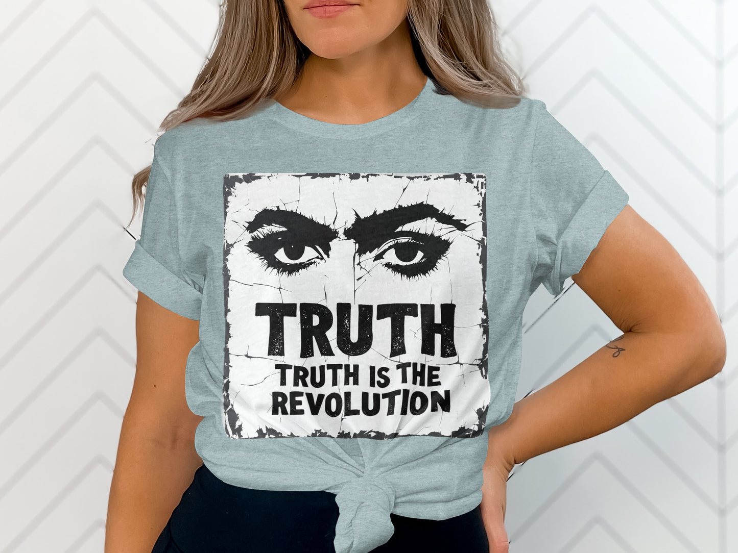 Truth Is The Revolution Statement T-shirt product type