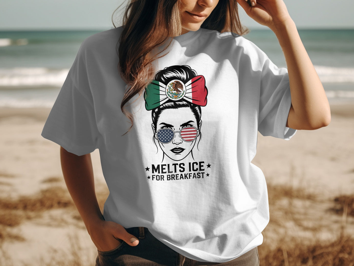 Melts Ice For Breakfast Graphic Tee product