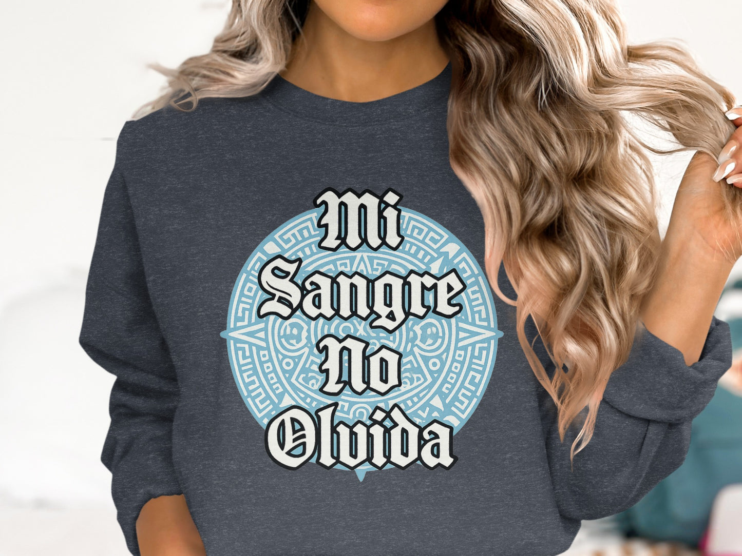 Mi Sangre No Olvida Statement Graphic Sweatshirt product