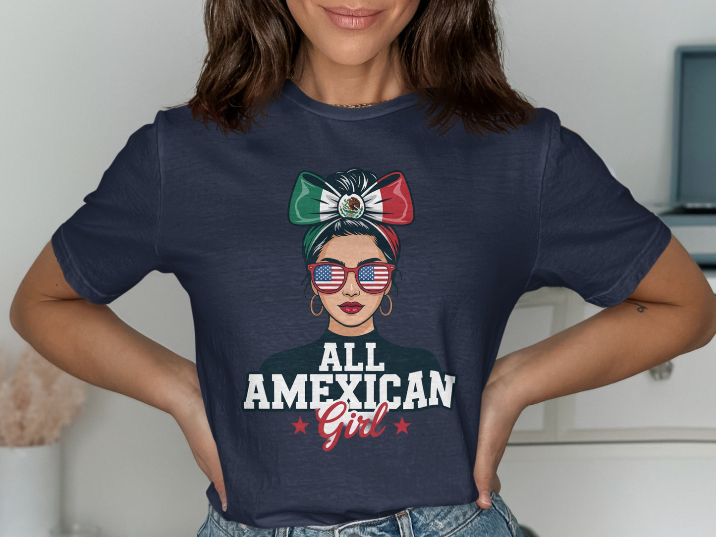 All American Girl Graphic T-Shirt Product