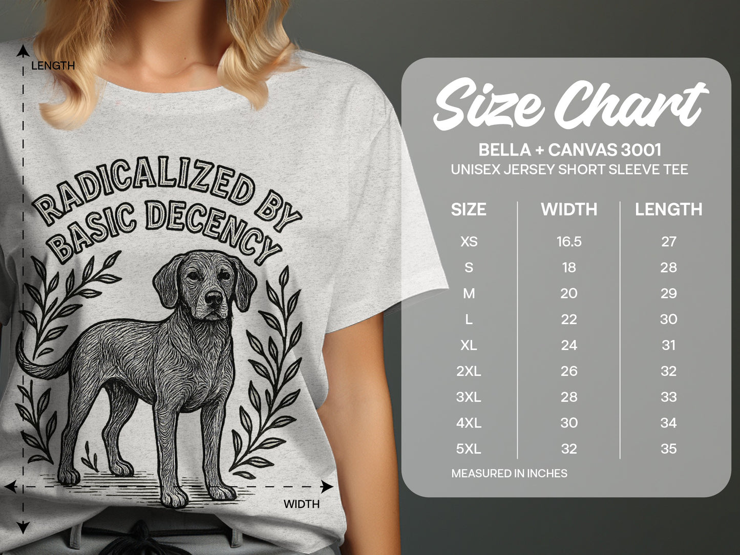 Radicalized By Basic Decency Shirt product