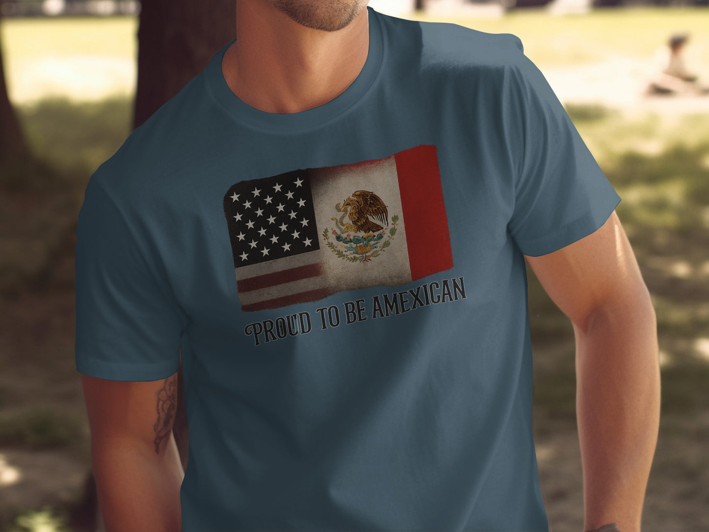 Proud to Be Amexican Flag Shirt Product Type