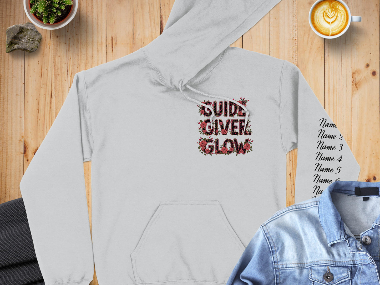 Build Given Glow Custom Name Hoodie product