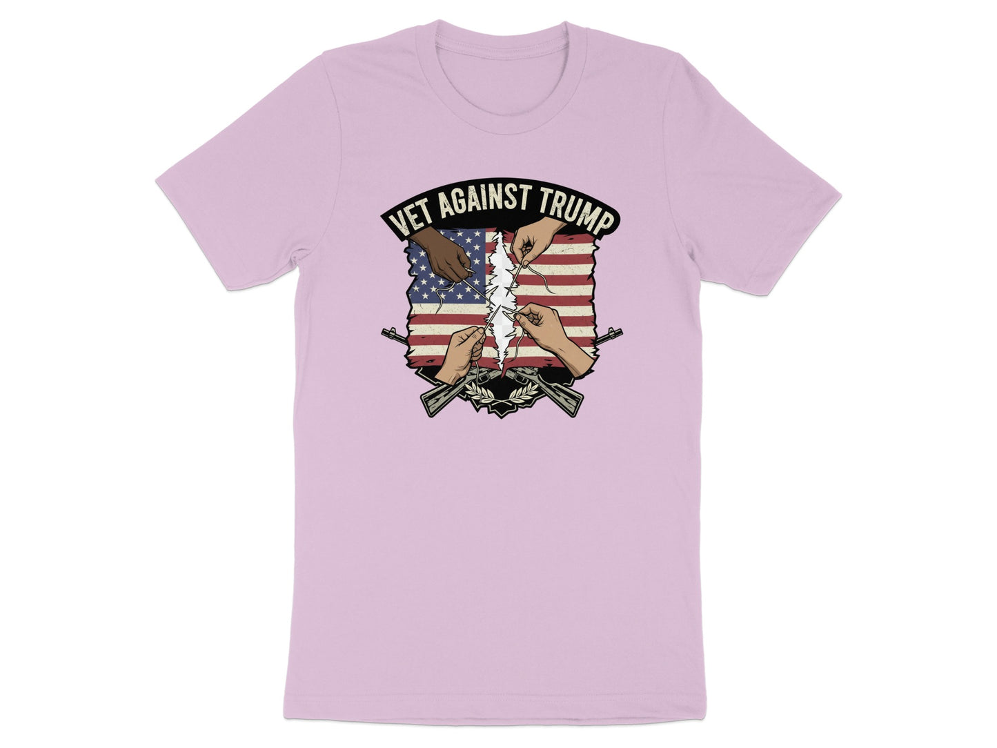 Vet Against Trump Graphic Tee Shirt product type
