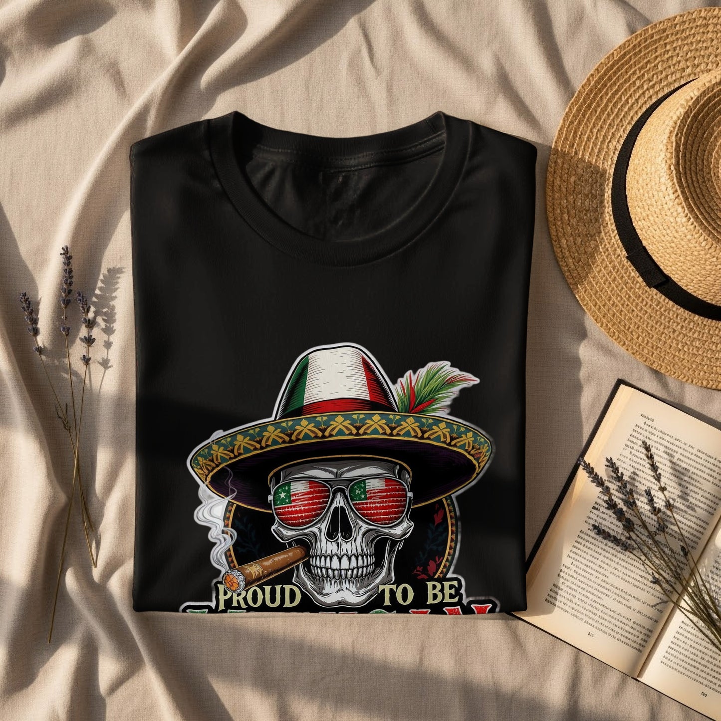 Proud To Be T-Shirt with Unique Skull Design T-Shirt