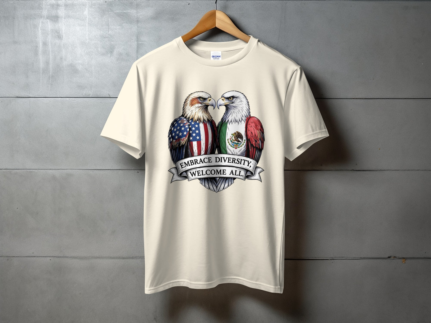Embrace Diversity Welcome All Graphic T-Shirt product