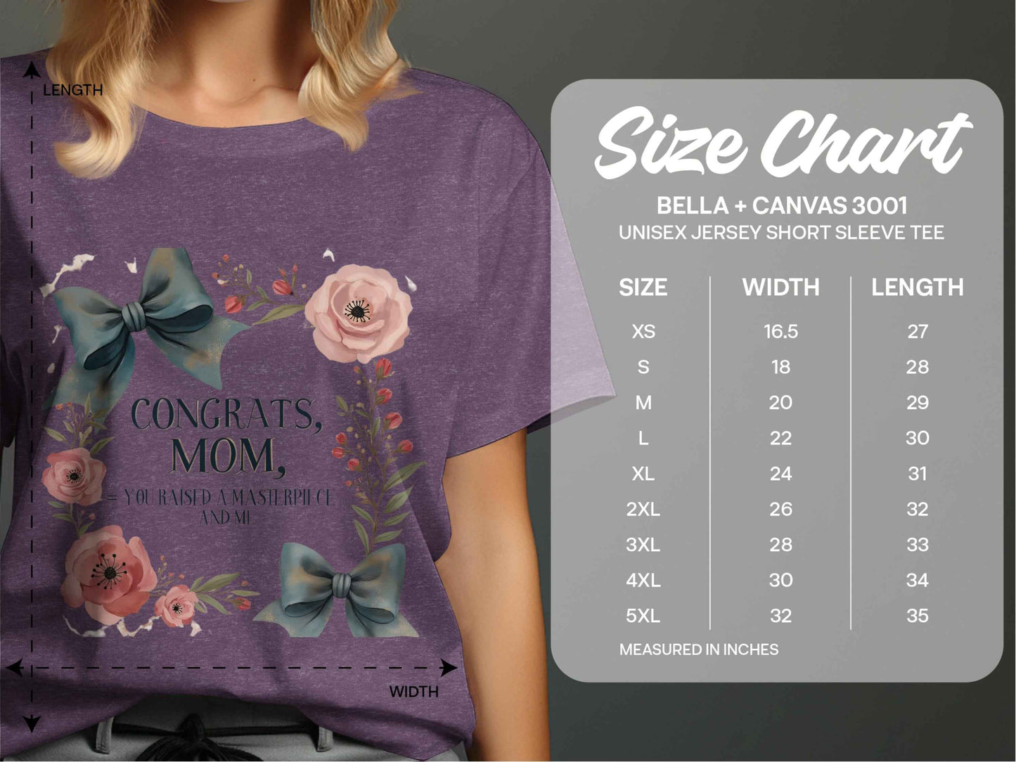 Mom Shirts: Congrats on Raising a Masterpiece and Me