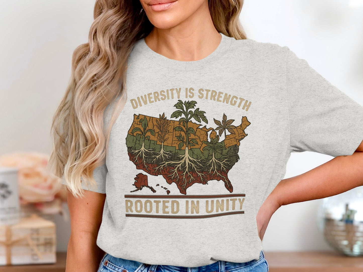 Diversity is Strength Rooted in Unity T-shirt