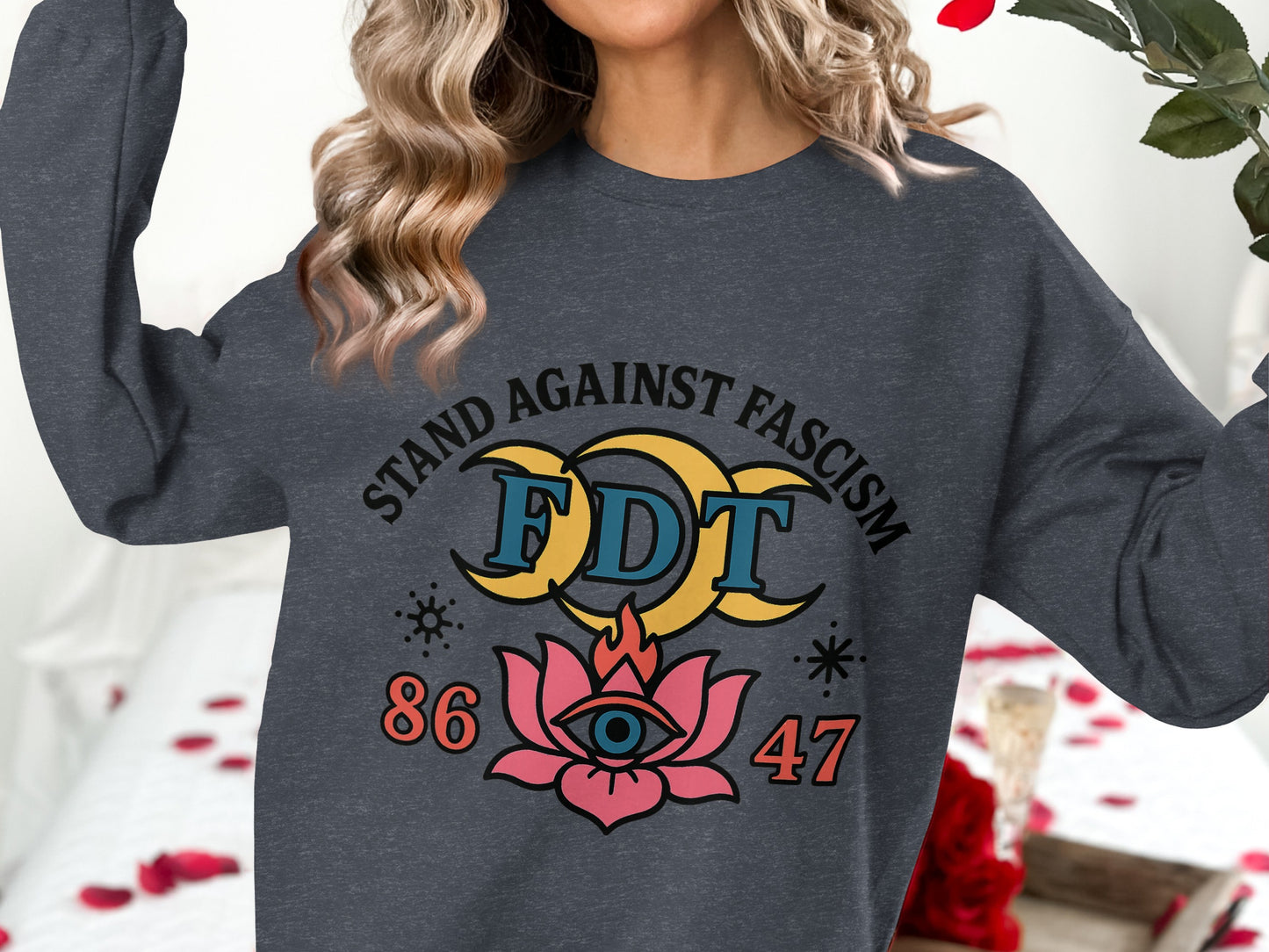 Stand Against Fascism FDT Graphic Pullover product type