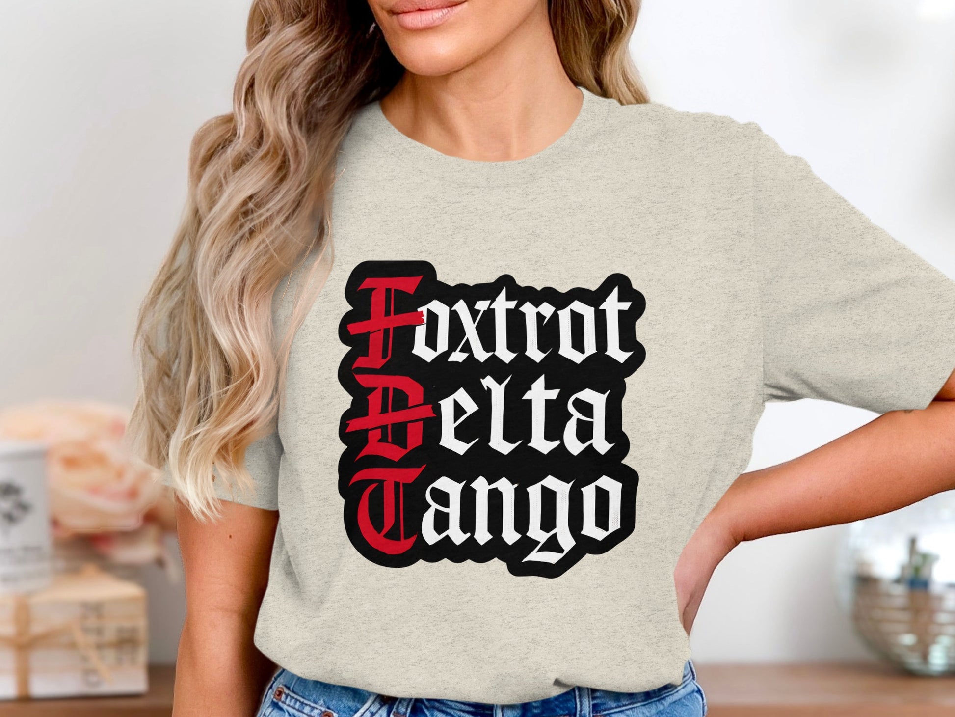 Foxtrot Delta Tango Graphic Design T-shirt product