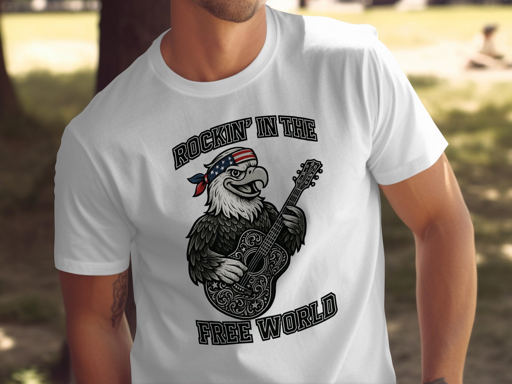 Rockin' in the Free World Graphic T-shirt product type