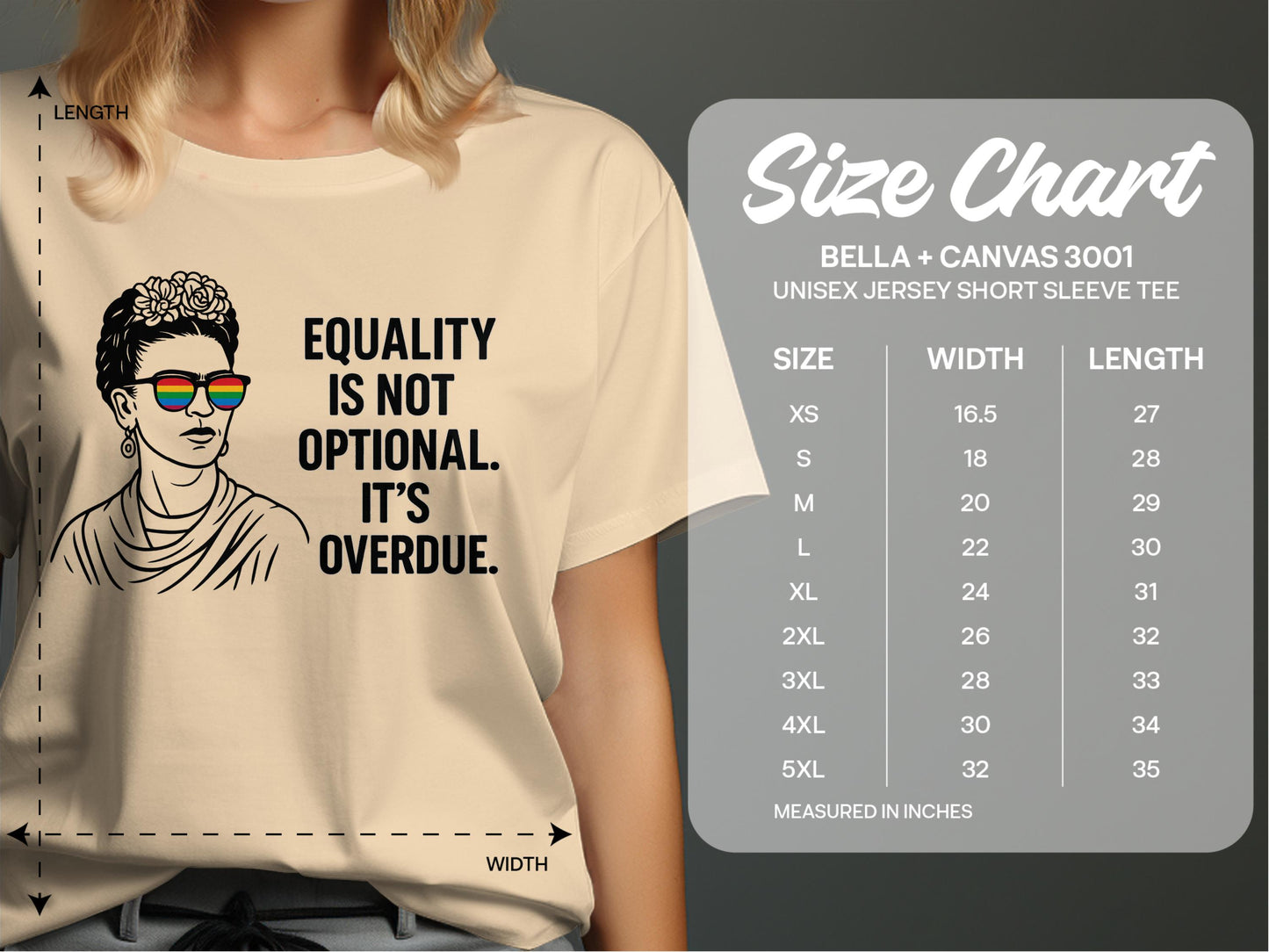 Equality is Not Optional Graphic T-Shirt product