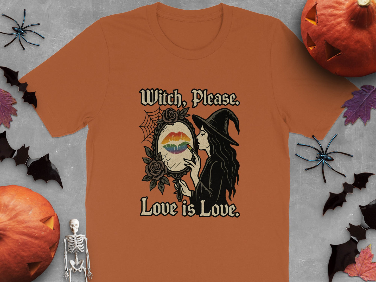Witch Please Love is Love Halloween T-shirt product