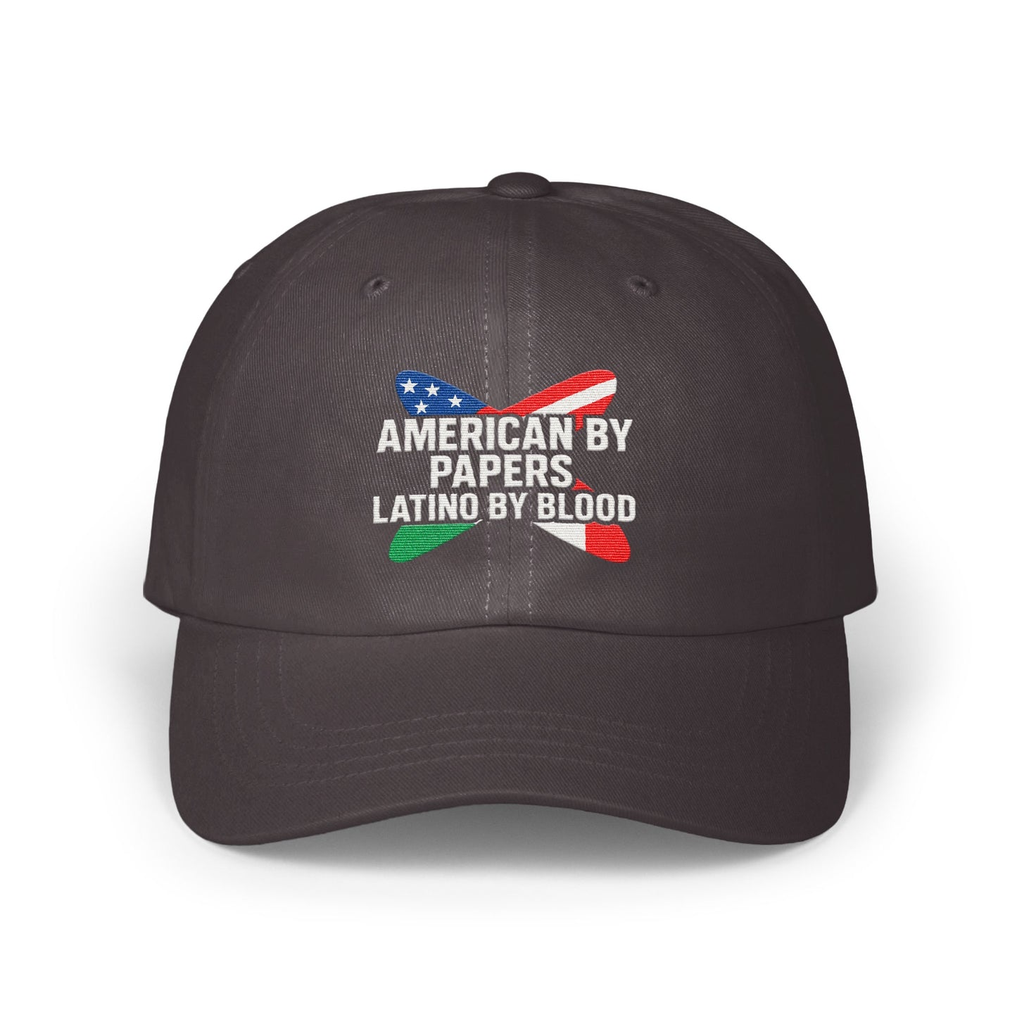 Patriotic American by Papers Latino by Blood cap product