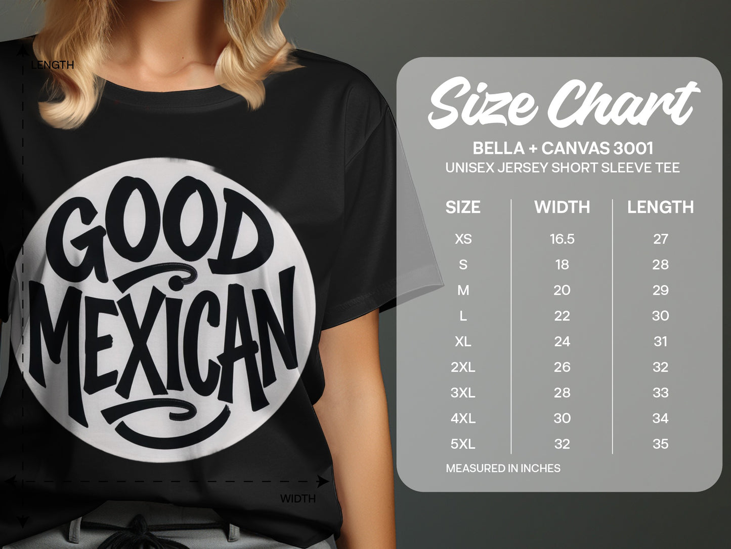 Good Mexican Graphic Unisex Jersey Short Sleeve Tee product