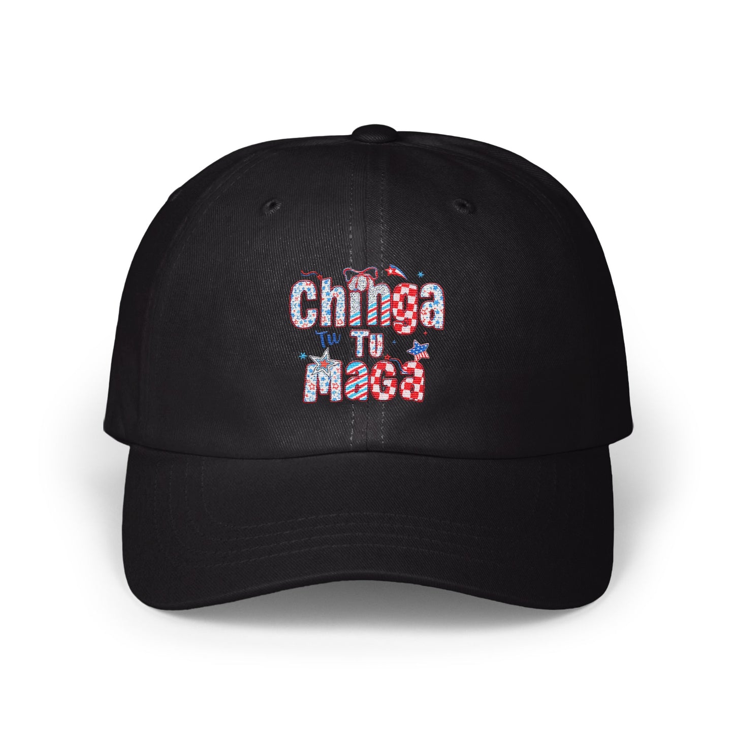 Chinga Tu Madre Embroidered Black Dad Hat product