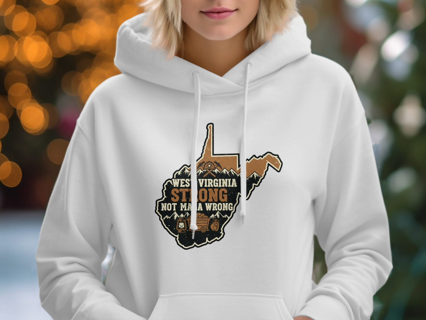 West Virginia Strong Not MIA Wrong Hoodie product type