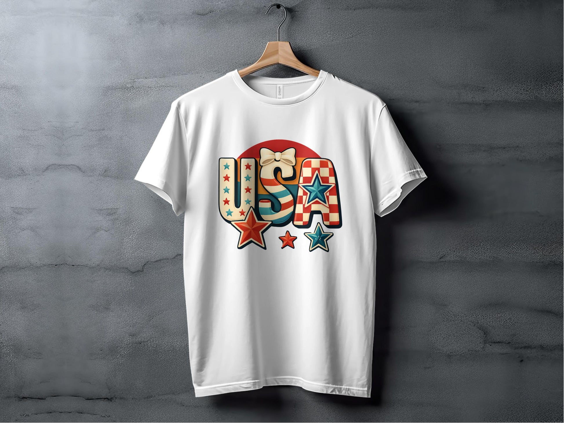 Stylish Patriotic USA T-Shirt for Trendy Product Type