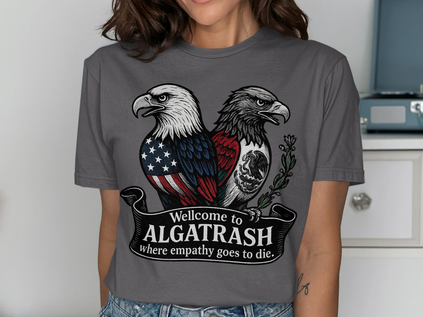 Iconic Eagle Design Graphic Tee shirt product
