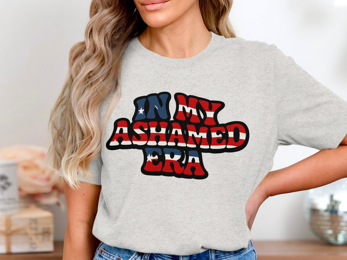 In My Ashamed Era Graphic Casual T-shirt product