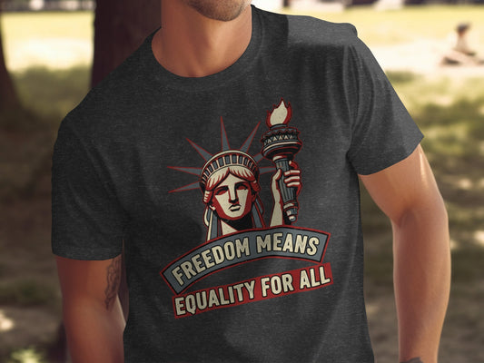 Freedom Means Equality for All Graphic T-Shirt
