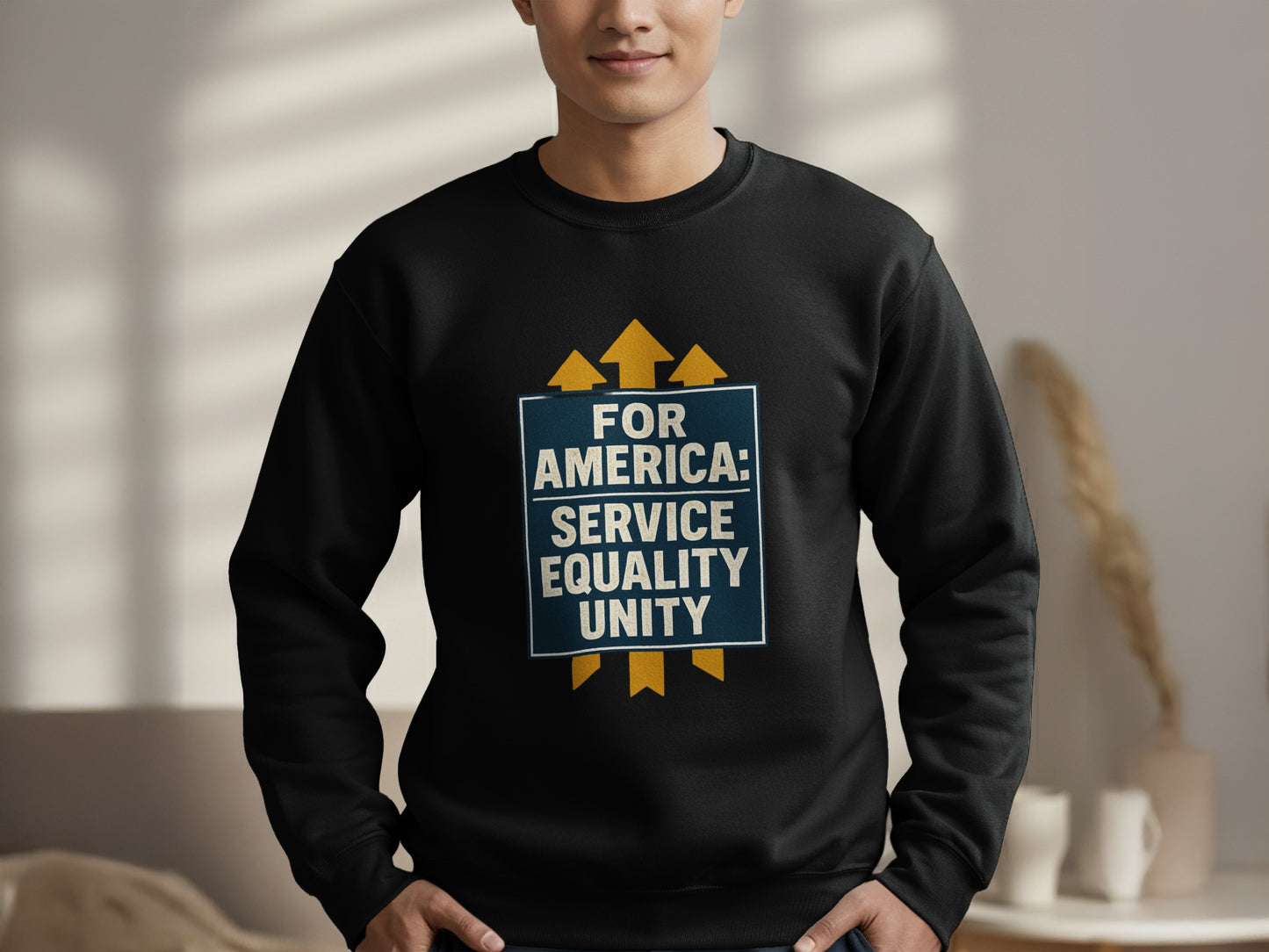 For America Service Equality Unity Sweatshirt product